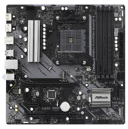 Asrock b450 best sale phantom gaming